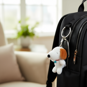 Portachiavi Snoopy in Peluche Morbido HSS 13CM, Accessorio Leggero - Product Image 2