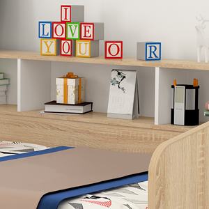 Nova-Dormitorio <span class=keywords><strong>Juvenil</strong></span> Moderno para niños pequeños, <span class=keywords><strong>cama</strong></span> individual con cajón de almacenamiento - Product Image 2