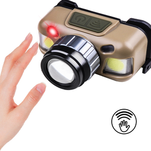 Cross-border new headlight TYPE-CUSB rechargeable built-in battery zoom sensor lightweight work <b>light</b> - Product Image 3