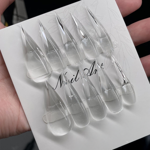 Ongles à presser faits main extra longs, motif griffe de dragon, noir cyber et or, écailles 3D et bijoux rubis marquise, ongles gothiques spectaculaires - Product Image 1