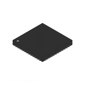 48 VFQFN Almohadilla expuesta Canal de fabricante de componentes de circuito electrónico integrado de la AT32UC3B164-Z1UR - Product Image 1