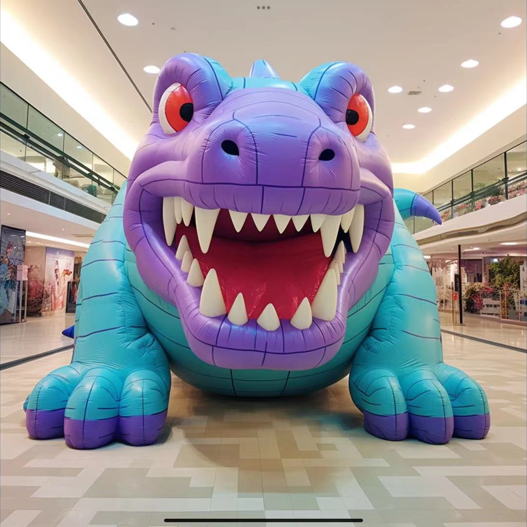 Gonflables de la publicité de crocodile