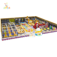Castillo Inflable de Cuero PU Premium, Color Pastel, Área de Juegos Interior para Alquiler en Fiestas y Eventos Comerciales