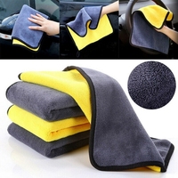 Serviettes de lavage de voiture super absorbantes serviettes en peluche épaisses pour le séchage des voitures chiffons de nettoyage de voiture en microfibre