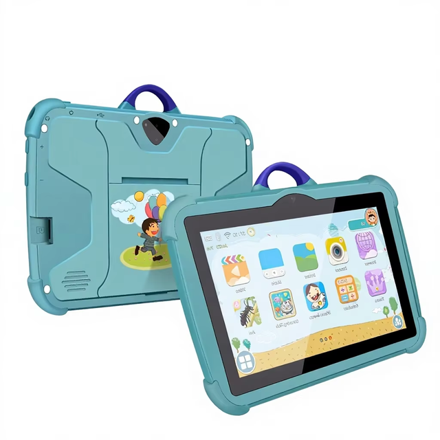 Hot Sale New Hot 7 Inch Kids Tablet PC Android 12 Built-in WIFI BT IWAWA Learning Software the Best Gift for Kids