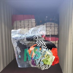 10KG Anti-Static Coloured Cotton Rags Precision Cleaning Bulk Cotton Cleaning Rags - Product Image 1