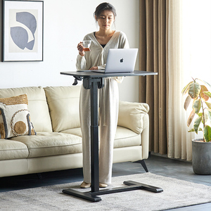 Table pliante multifonctionnelle moderne <span class=keywords><strong>et</strong></span> compacte, idéale comme table TV, table à <span class=keywords><strong>manger</strong></span>, bureau d'apprentissage réglable en hauteur, table de chevet ou table paresseuse - Offre spéciale - Product Image 5