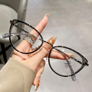 Montures de lunettes Anti-lumière bleue pour femmes, monture complète TR90, verres PC, lunettes Anti-rayonnement, YC11274 A2 - Product Image 3