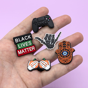 Xu Hướng Thiết Kế Thời Trang Mát Mẻ Đen Mỹ Guốc Bán Buôn Đen Văn Hóa Trò Chơi Đại Học Đội Thể Thao Giày Quyến Rũ Cuộn Thủy Triều Cậu Bé Quà Tặng - Product Image 3