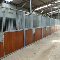 Écuries portables pour chevaux à prix réduit, faciles à démonter, utilisables comme boxes temporaires en HDPE avec toit, longue durée de vie