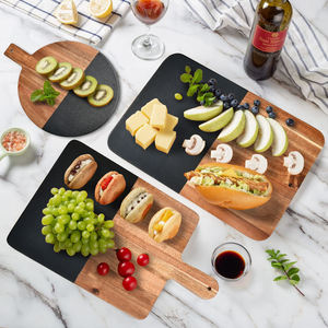 ชุดเขียงไม้3ชิ้นเนื้อแข็งดีไซน์ออร์แกนิก100% ธรรมชาติอย่างสวยงาม - Product Image 5