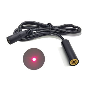 650nm 12X40mm Módulo láser de punto rojo 150MW Lente de vidrio industrial Enfoque interno Láser Fácil de operar Interfaz de CC Nuevo láser - Product Image 6