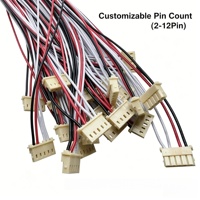 ODM OEM Konektor PVC Molex Mini-SPOX 2.50mm Kustom 2-8 Pin Kabel Harness Komputer 5264-03/04/05/50375053 Sepeda Motor Mobil
