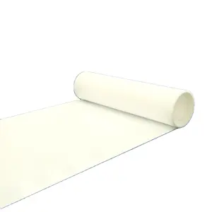 Plastik putih diisi lembaran PTFE teflen lembar ukir