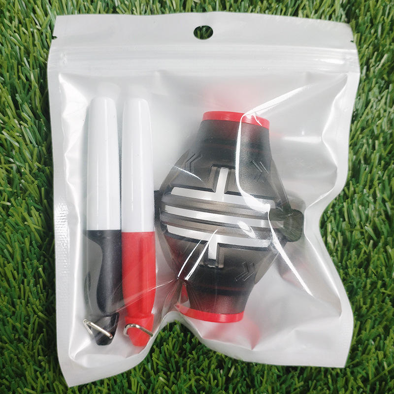 ปากกา 360 Line Marker (สีแดง) 1 + 2 ปากกา (ถุง)