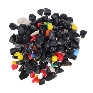 Aquarium Landschapsdecoratie, Bodemzand, Zwarte Stenen, Natuurlijk Grind - Product Image 4