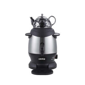 Samovar Digital de 4L, Hervidor de Agua de Acero Inoxidable con Doble Grifo, Calentador Eléctrico para Té - Product Image 3