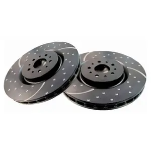 Cheaper PriceFront Drilled And Slotted Disc Brake Kit Auto Brake System Brake Disc Rotors For Dodge