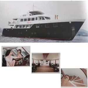 Barco Turístico de Lujo de 38m de Acero con Motor Diésel Intraborda, para Entretenimiento, con Función de Control Remoto - Product Image 1