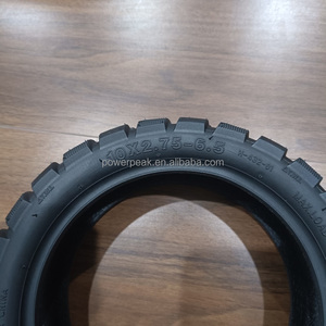 Pneu extérieur tout-terrain en caoutchouc naturel de 10 pouces 10x2.75-6.5 pour trottinette électrique, super adhérence, durable pour trottinette adulte/enfant - Product Image 5