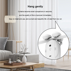 Moteur <span class=keywords><strong>de</strong></span> rideau électrique moderne Tuya WiFi Bluetooth, télécommande, batterie rechargeable Type-C, pour maison et <span class=keywords><strong>salle</strong></span> <span class=keywords><strong>de</strong></span> <span class=keywords><strong>bain</strong></span> - Product Image 4