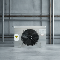 Évaporateur de chambre froide en acier inoxydable pour le stockage des fruits de mer et du poisson dans les applications de réfrigération commerciale