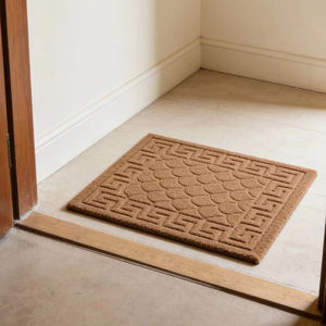 Le tapis <span class=keywords><strong>de</strong></span> <span class=keywords><strong>sol</strong></span> présente un motif détaillé et une fabrication exquise, idéal pour une utilisation aux entrées et aux sorties. - Product Image 1
