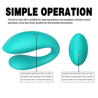 2023 Adult Sexual Toys U-Form 10 Frequenz Fernbedienung Vibrator Weibliches Sexspielzeug für Paare Casal Vibrador