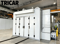 Four de séchage de peinture haute température TRICAR – Cabine de peinture électrique écologique pour revêtements et pulvérisation