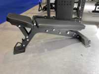 Banc de musculation multifonctionnel pour la salle de sport, chaise d'entraînement de force en intérieur, banc réglable pour haltères de CAWY Fitness