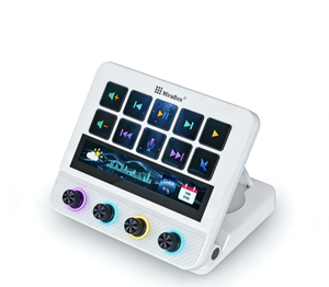 MiraBox N4 Pro StreamDeck Tastiera da <span class=keywords><strong>Gaming</strong></span> Personalizzabile con 10 Pulsanti e Display LCD per Creazione di Contenuti, Nuovo Tipo-C per Win/MacOS - Product Image 1
