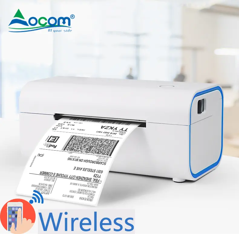 Giá rẻ 4x6 Wifi USB máy tính để bàn sản phẩm Sticker máy in giá tag impresoras codigo barras cho siêu thị nhà hàng