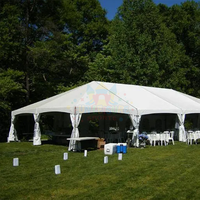 Tente de réception extérieure pour événements, tente de camping, tente de réception robuste, gazebo, abri, tente de mariage, barbecue, événements