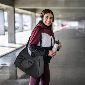 Muestra Gratis, Bolso de Viaje Plegable y Expandible, Impermeable, para Yoga, Fin de Semana, Gimnasio, Equipaje, Bolso de Mano para Mujer - Product Image 2