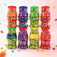 Soda smaak lolly's 21g 50 stuks per pot gemengde fruit harde snoepjes casual snack groothandel zoete snack