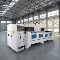 Centre d'usinage CNC pour comptoirs en quartz, polissage des bords, machine de gravure sur pierre contrôlée par PLC, granit, marbre, marque JK, 3100x1600mm