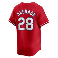 Envío Directo, Jersey de Béisbol Americano Bordado de los St. Louis Cardinals para Hombre # 18 Walker # 28 Nolan Arenado Ropa de Softbol