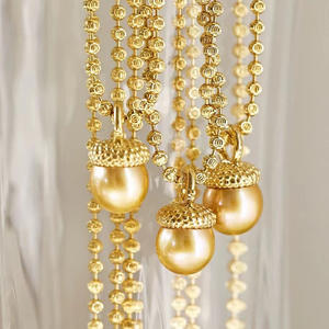 Collar de Jade Estilo Piña de Pino en Plata S925 WENCHI, Cuentas de 10-15mm, Accesorios DIY, Perlas Sueltas, Modelo 10524, China - Product Image 4