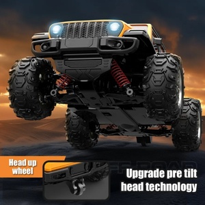 JJRC C8819 Coche de Carreras Teledirigido a Escala Completa, Vehículo Todoterreno de Alta Velocidad, Juguete para Niños, 6 Canales, Modelo de Simulación Transfronterizo - Product Image 4