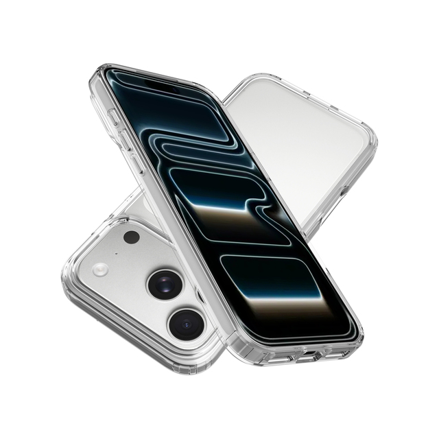 Plus One Anti-yellow Transparent Tpu Phone Case for iPhone 17 Air Crystal Clear Phone Cover for iPhone 17 16 15 14 13 12 Pro Max