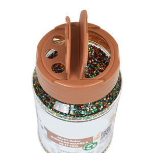 Brillo Ecológico Biodegradable en Botella, Mezcla de Colores Arcoíris, Apto para Resina, Fabricación de Velas, Maquillaje Facial para Festivales - Product Image 2