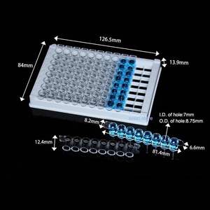 Microplaques PS Material 96 puits Plaque Elisa Plaque de culture cellulaire - Product Image 4