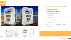 家庭および小規模産業向けの人気セールStron STG16-Aプリペイドスマートガスメーター - Product Image 6