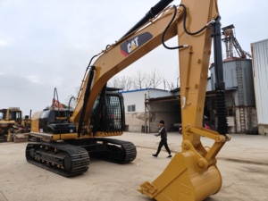 Excavadoras de cadenas, maquinaria para movimiento de tierras, excavadora usada Cat320D2, equipo pesado en Shanghái - Product Image 6