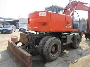 Excavadora de ruedas Hitachi zx160 a la venta Japón Hitachi zx160wd zx130w ex100w excavadora de ruedas Hitachi zx160 excavadora de ruedas - Product Image 3