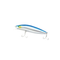 Nouveaux produits phares LUTAC Leurre dur flottant à hameçon triple, yeux 3D hautement simulés, Minnow coloré naturel de haute qualité 100mm 17g