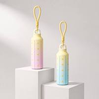 Gourde isotherme YEKEA personnalisable avec logo, 500 ml, dégradé ombré de luxe, avec anse de transport, esthétique à pois, pour enfants, commande en gros