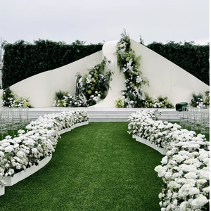 عشب صناعي متين مقاوم للماء داخلي أو خارجي ناعم لزينة حفل الزفاف - Product Image 5