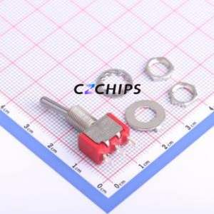 1MS1T1B1M1QES-5 Toggle Switch Through hole Component (THT) Switch Single Pole Double Throw 12.7mm 6.86mm 28.19mm - Product Image 1