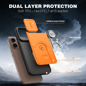 เคสโทรศัพท์มือถือ <span class=keywords><strong>OPPO</strong></span> Realme15 รุ่น Lintuo Push Window Find X9 PRO ป้องกันการตกกระแทก A6X ลายสัตว์ วัสดุ PC+TPU ใช้ได้กับหลายประเทศ - Product Image 3